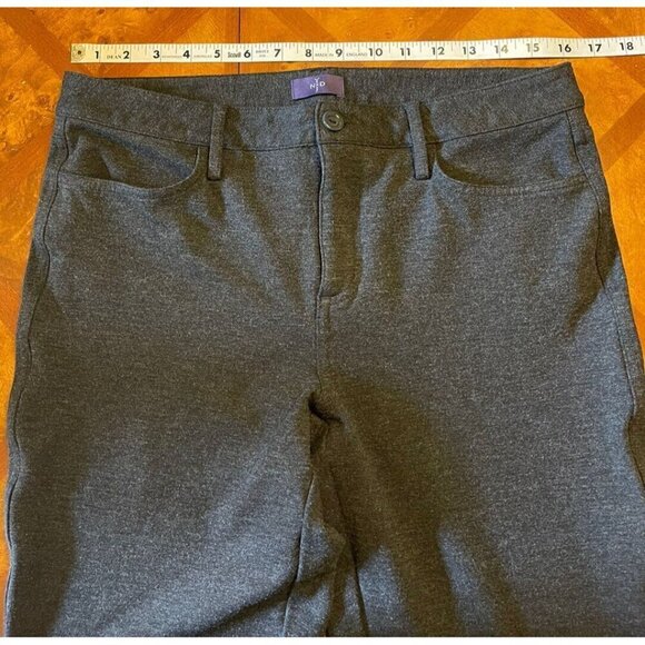 NYDJ Not Your Daughters Jeans Gray Career Pants Size 10 Lift Tuck Technology - Picture 7 of 11
